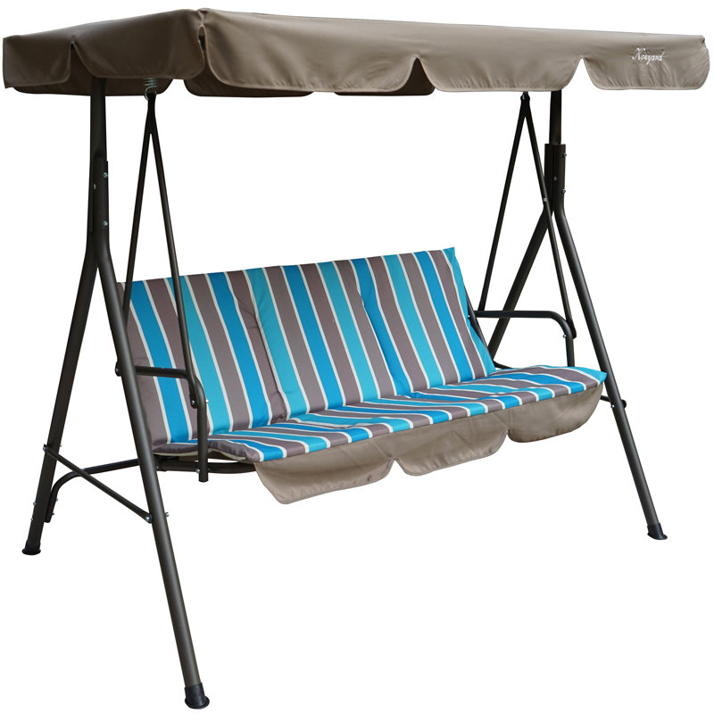 Otterburn patio porch swing with stand discount